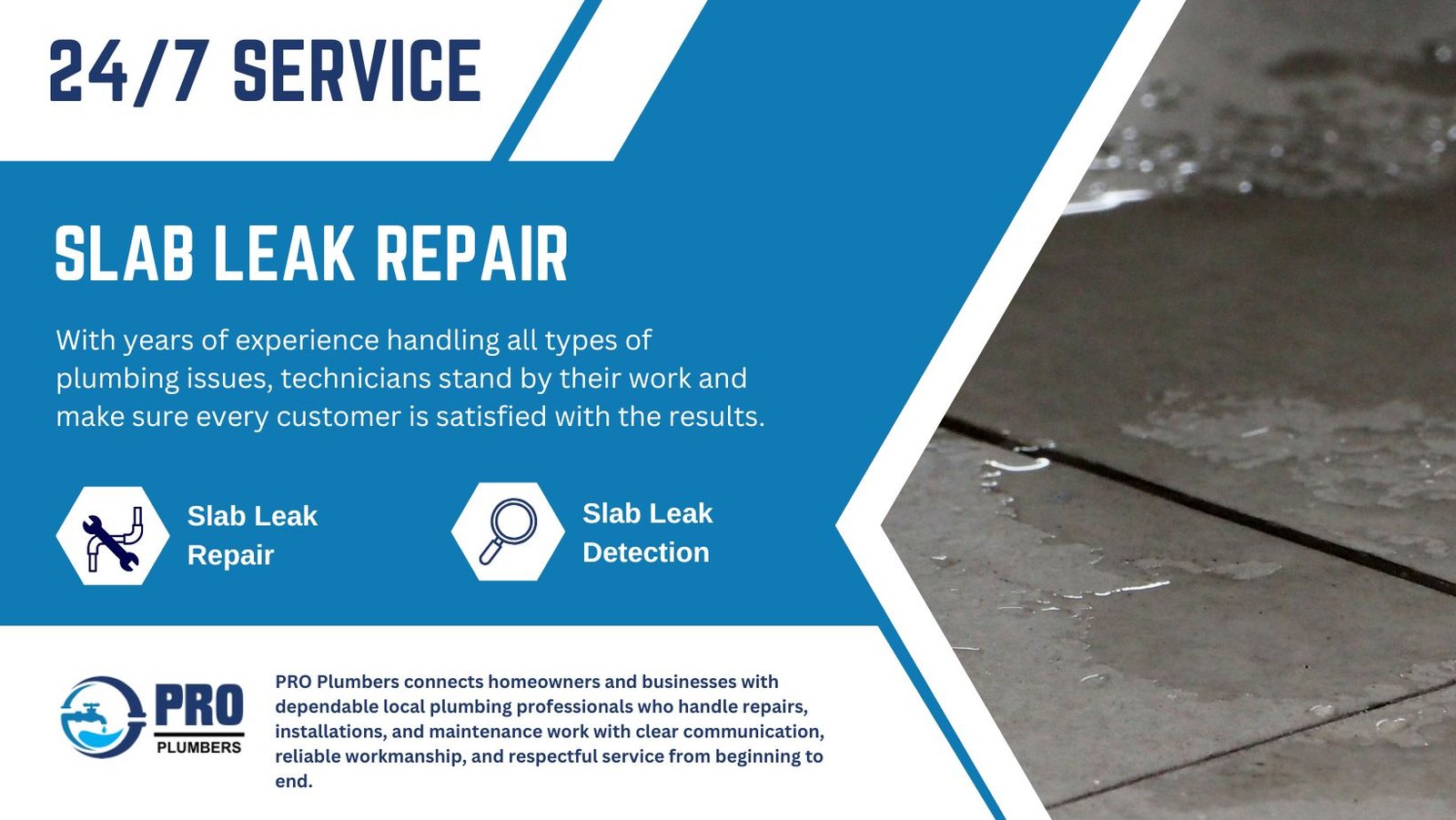 Slab Leak Repair in Rowlett